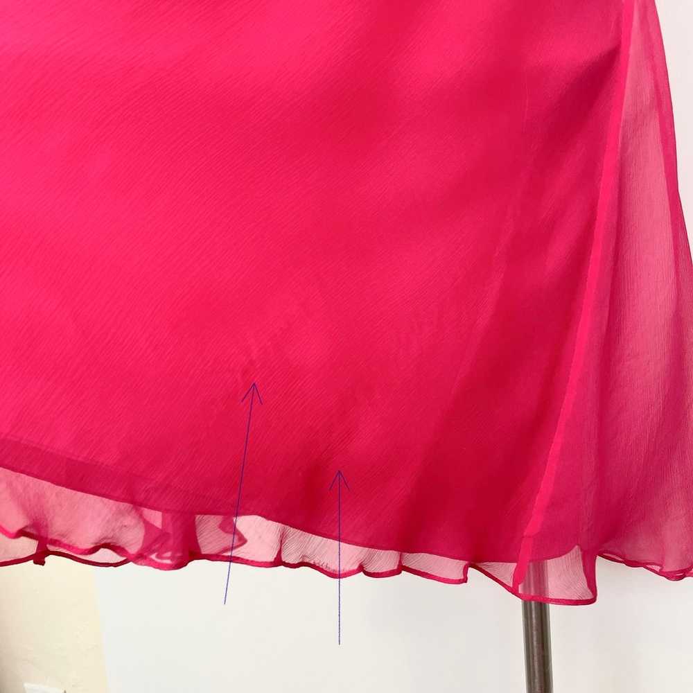 Watters & Watters Silk Pink Cocktail Dress | Size… - image 7
