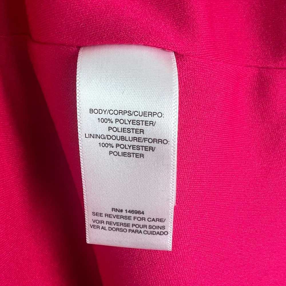 Julia Jordan Pink Floral Puff Sleeve Midi Dress S… - image 10