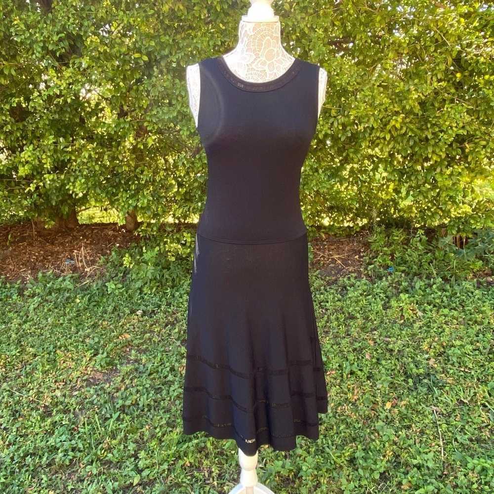 Lauren Ralph Lauren Little Black Dress Fit And Fl… - image 1