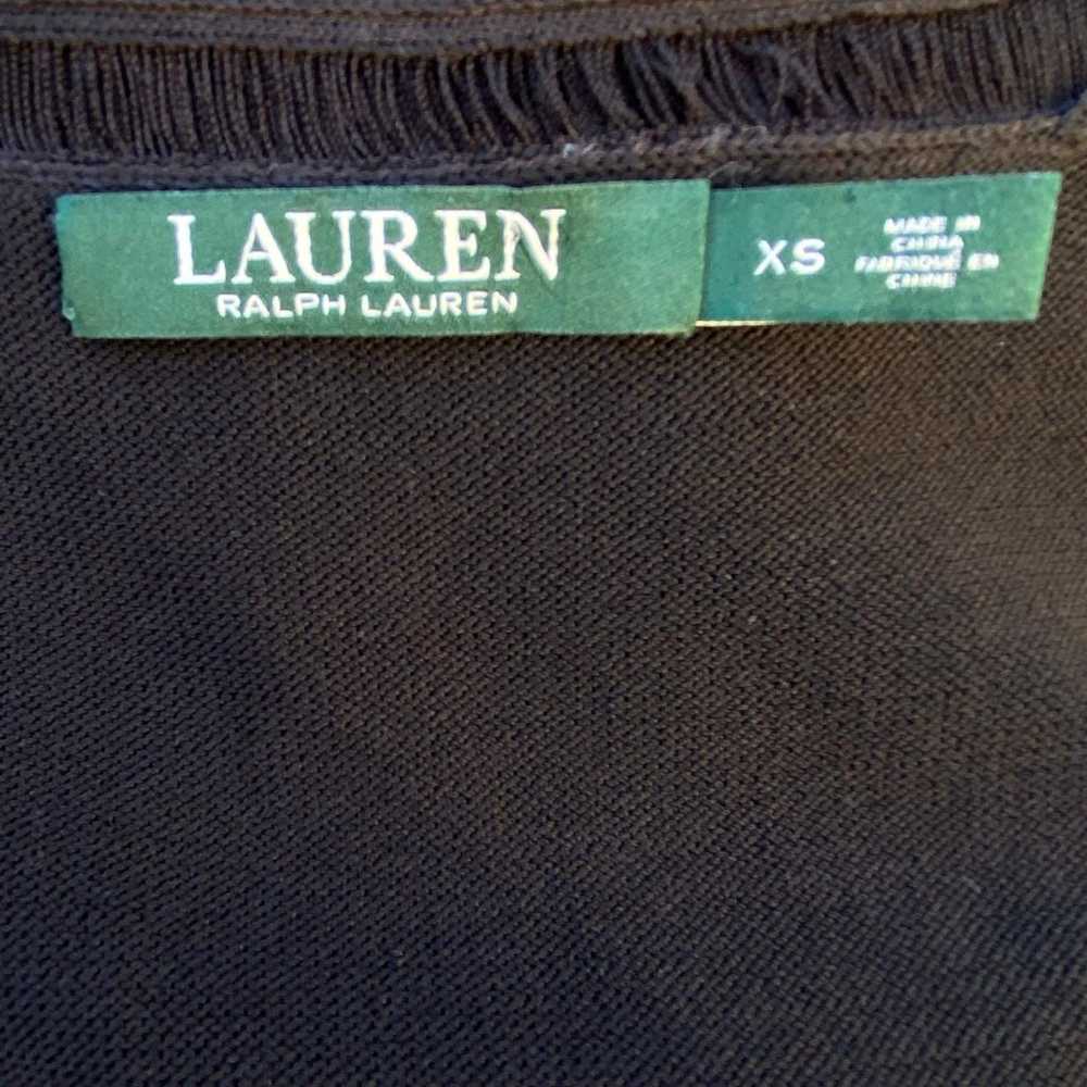 Lauren Ralph Lauren Little Black Dress Fit And Fl… - image 6