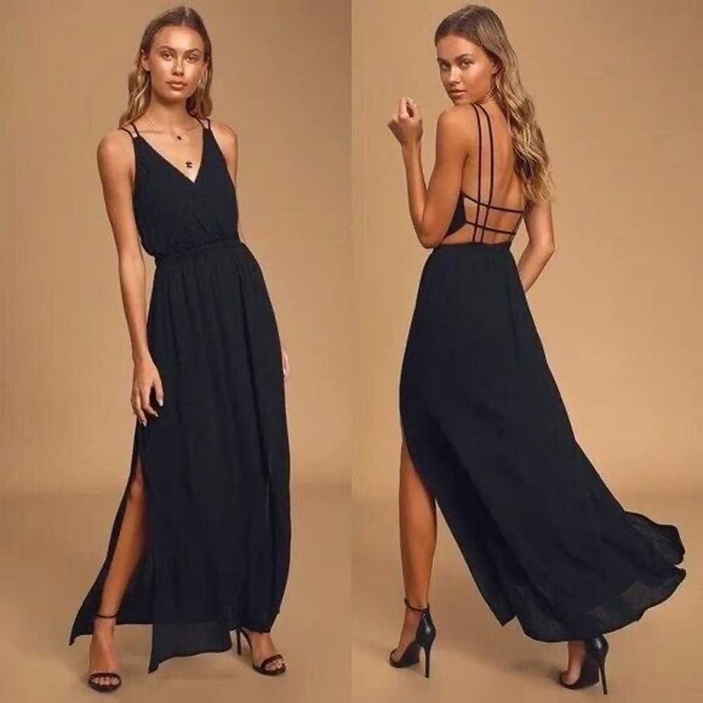 Lulu's Lost in Paradise maxi black XS - image 1