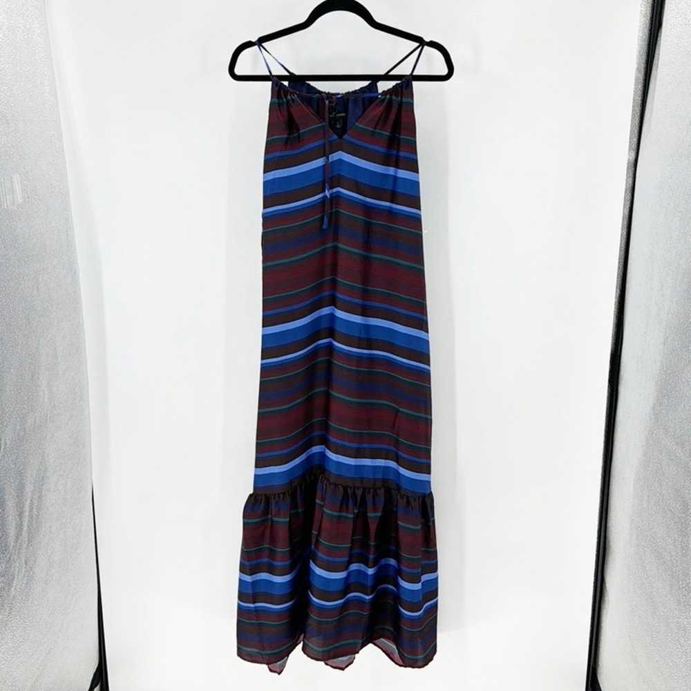 Banana Republic colorful striped halter neck maxi… - image 2