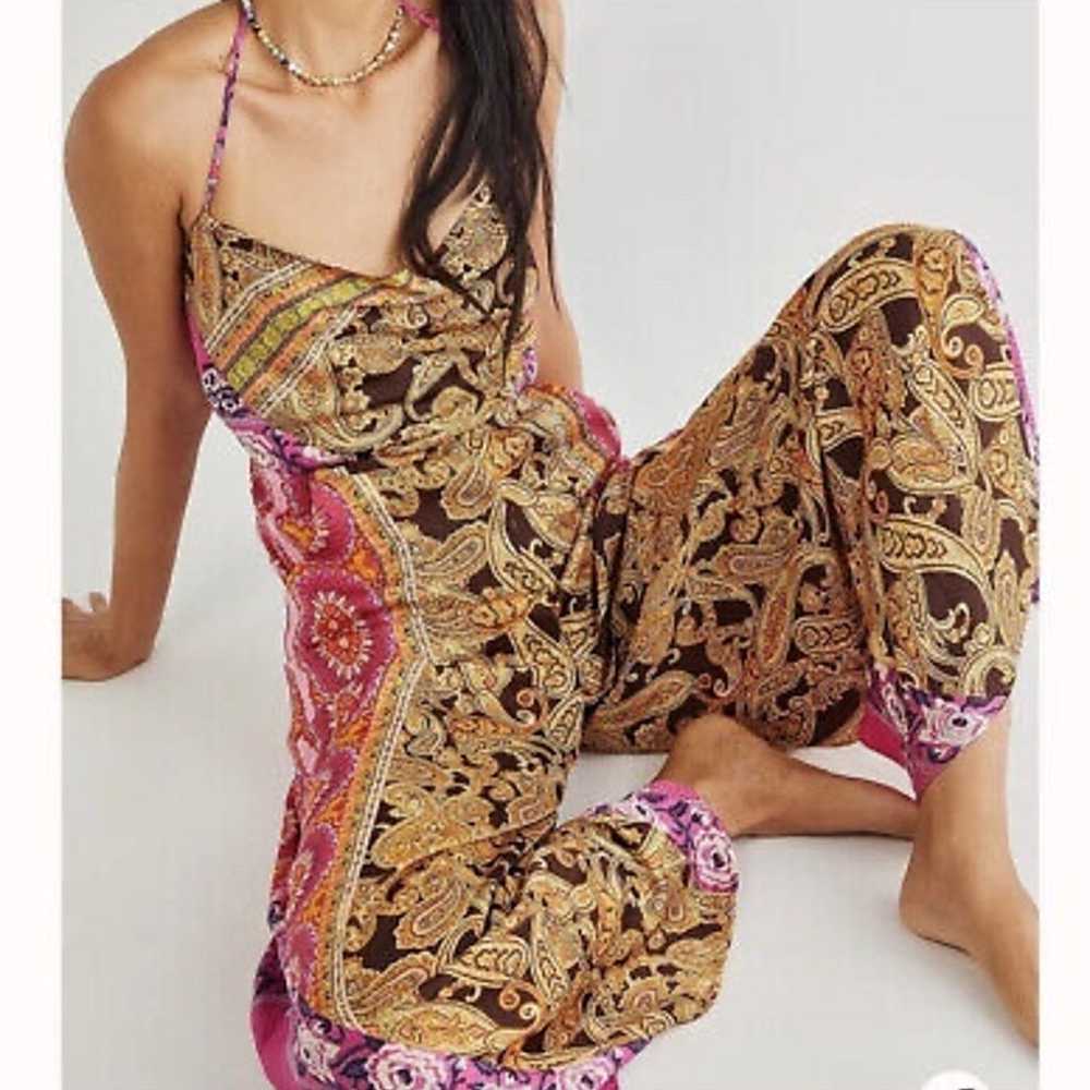 free people miranda printed jumpsuit - image 2