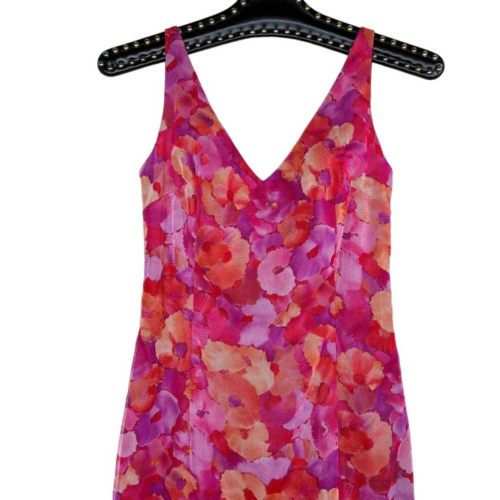 Ticci Tonetto Floral Print Bodycon Slip Dress Sma… - image 2