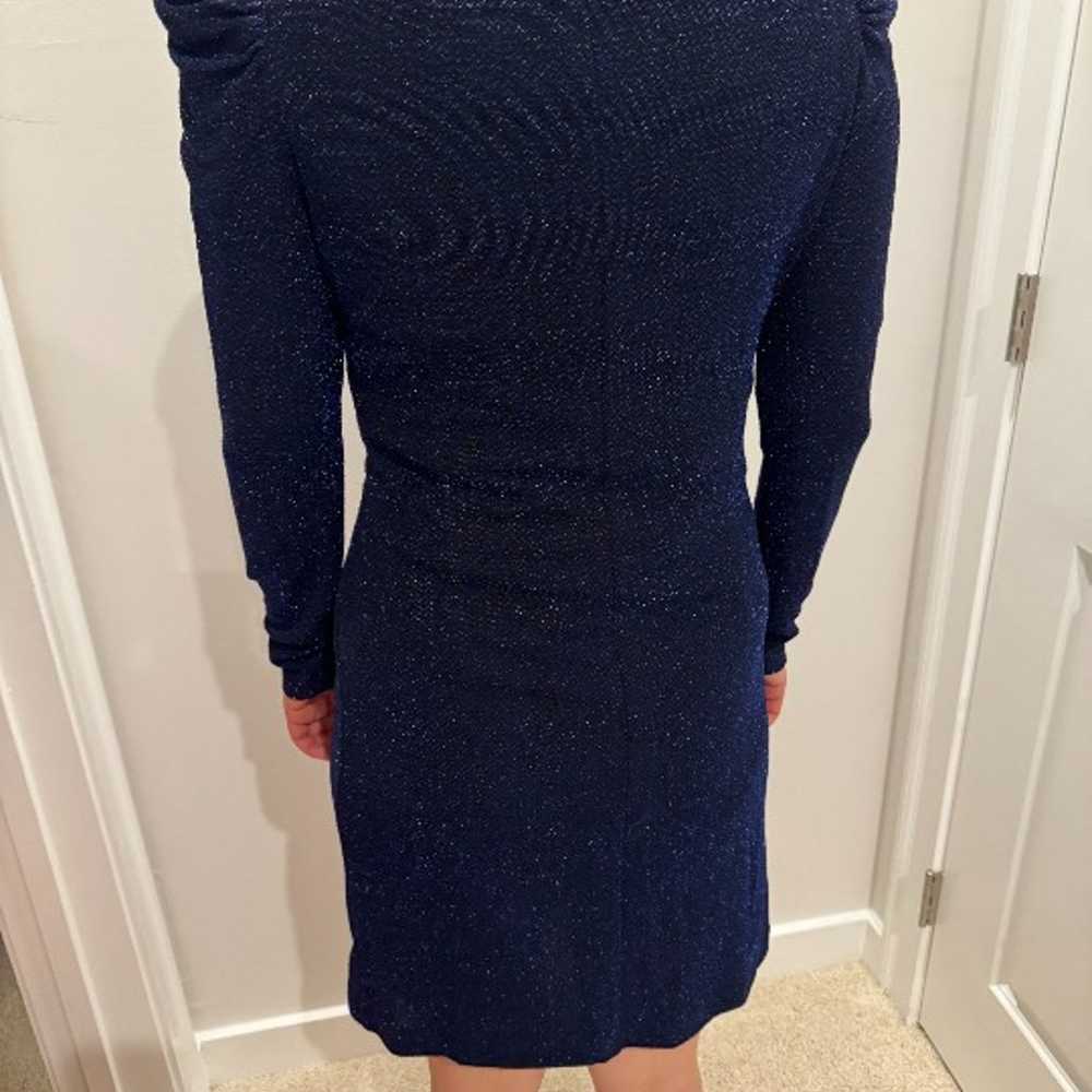 Women's small midi long sleeve dress - image 3