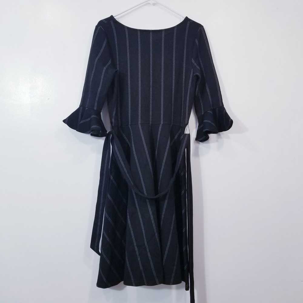 Leota New York Striped Fit and Flare Belted Dress… - image 5