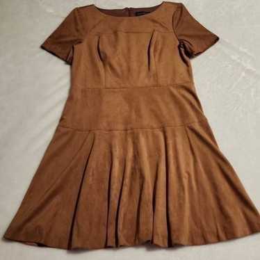 Jessica Howard Womens Light Brown Short Sleeve Fa… - image 1