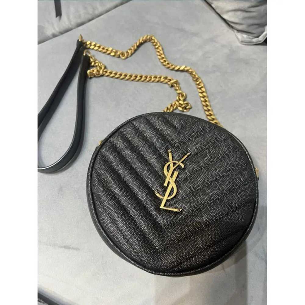 Saint Laurent Vinyle leather crossbody bag - image 2