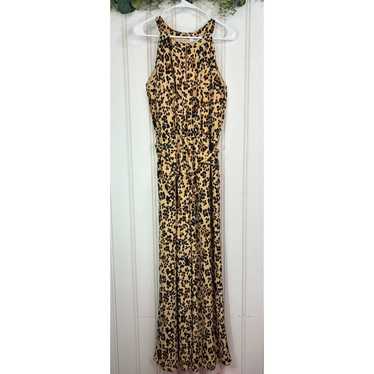 NWOT Q&A Leopard Sleeveless Jumpsuit - size S - image 1