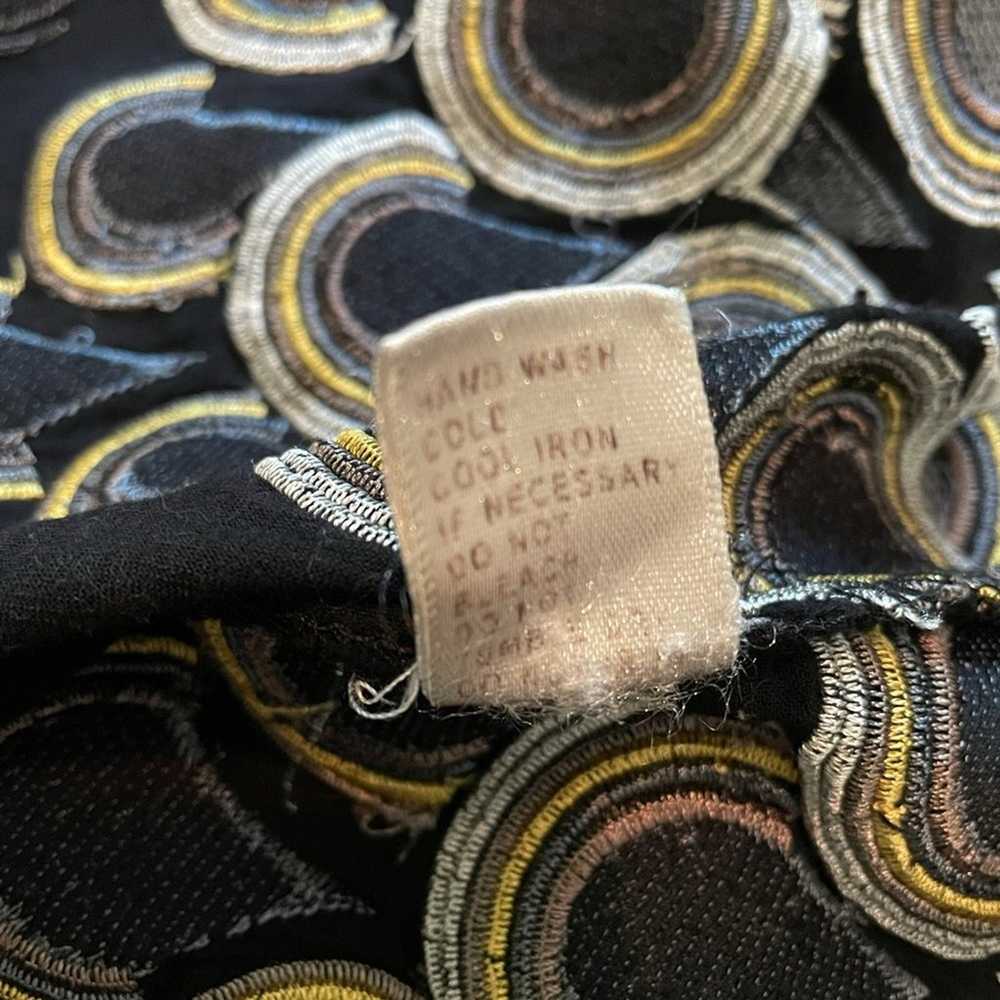 Lucca Couture Black Scalloped-Appliqué Mini Dress… - image 8