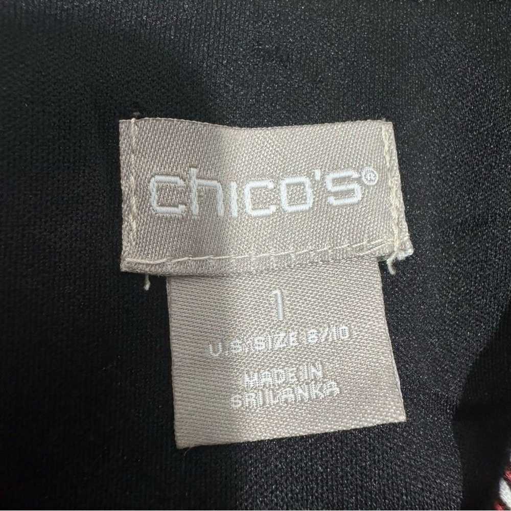 New Chico's Tile-Print Maxi Dress Size 8/10 Chico… - image 3