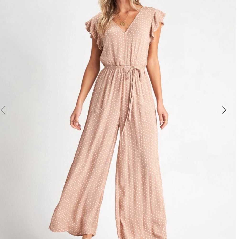 Billabong Hearts Game Jumpsuit - image 1