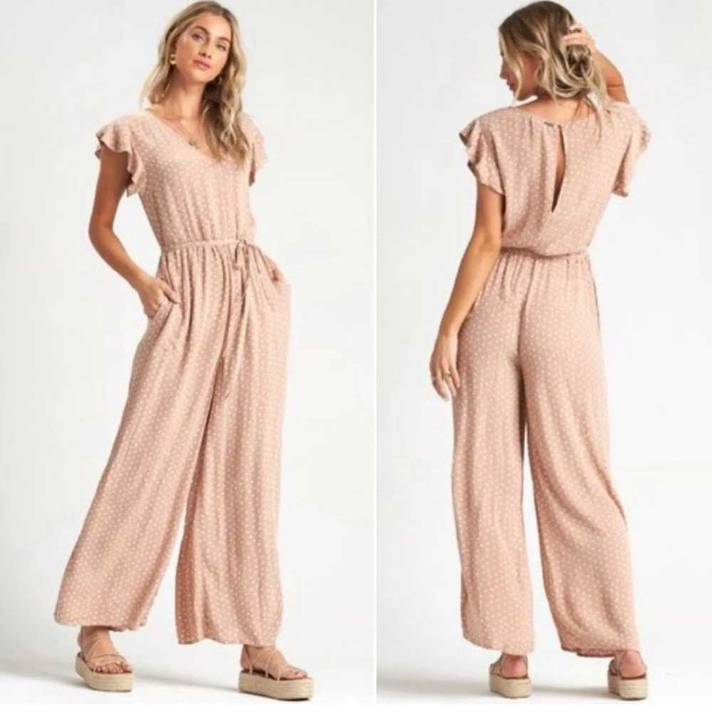 Billabong Hearts Game Jumpsuit - image 2