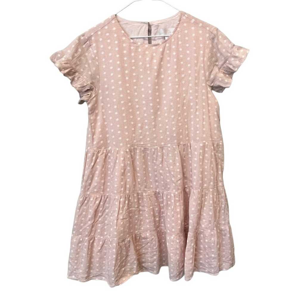 NEW Rachel Parcell Polka Dot Cotton baby doll Dre… - image 2
