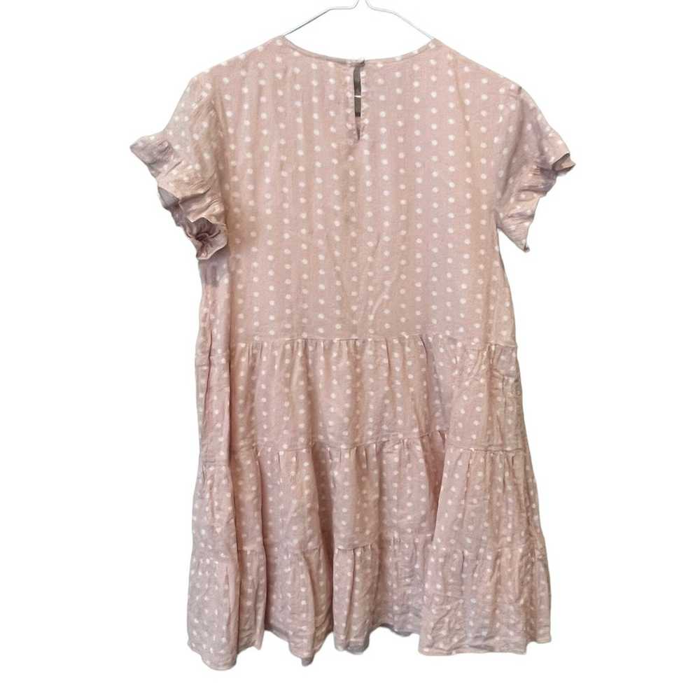 NEW Rachel Parcell Polka Dot Cotton baby doll Dre… - image 3