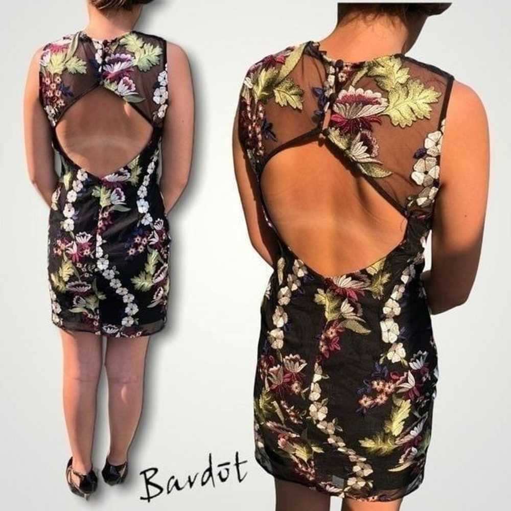 NWT BARDOT Backless Tight Sexy Dress 4/X - image 3