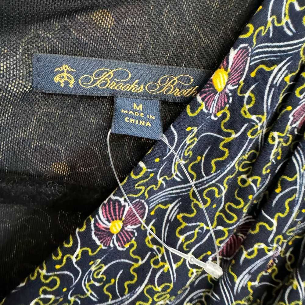 Brooks Brothers Violette-Print Navy Surplice Jers… - image 10