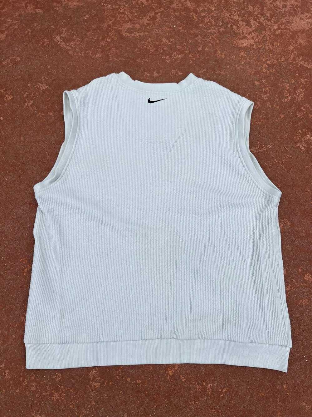 Nike × Streetwear × Vintage Vintage 90’s White Kn… - image 2