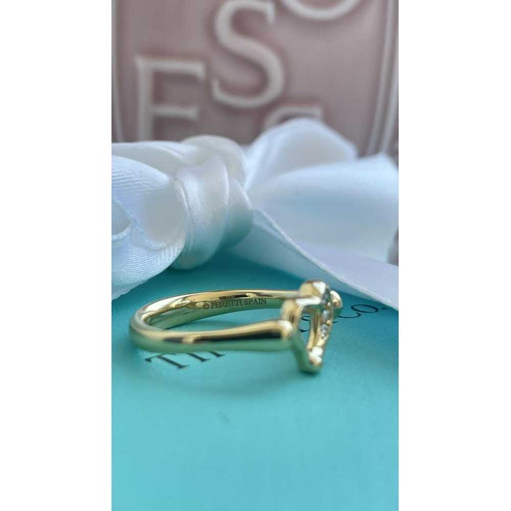 Tiffany & Co Elsa Peretti yellow gold ring - image 5