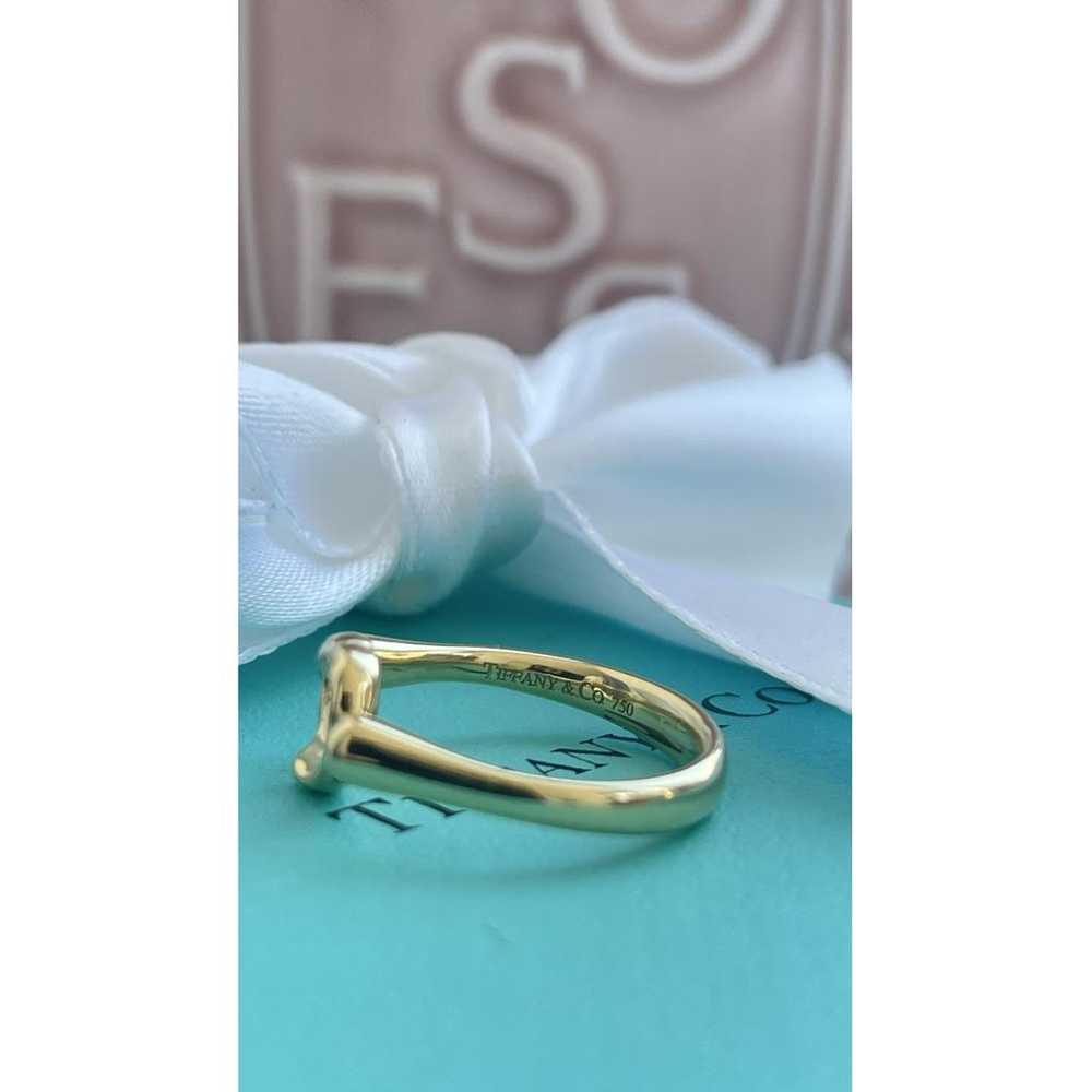 Tiffany & Co Elsa Peretti yellow gold ring - image 7