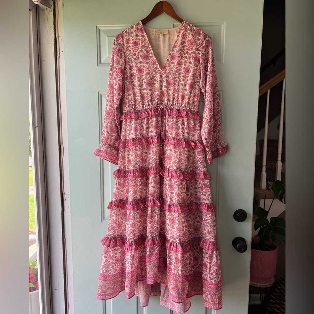 NWOT Love The Label Tippy Border Maxi Dress size S - image 8