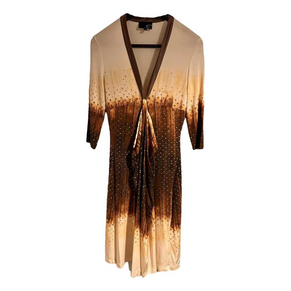 Just Cavalli Silk Mid-Length Dress - image 1