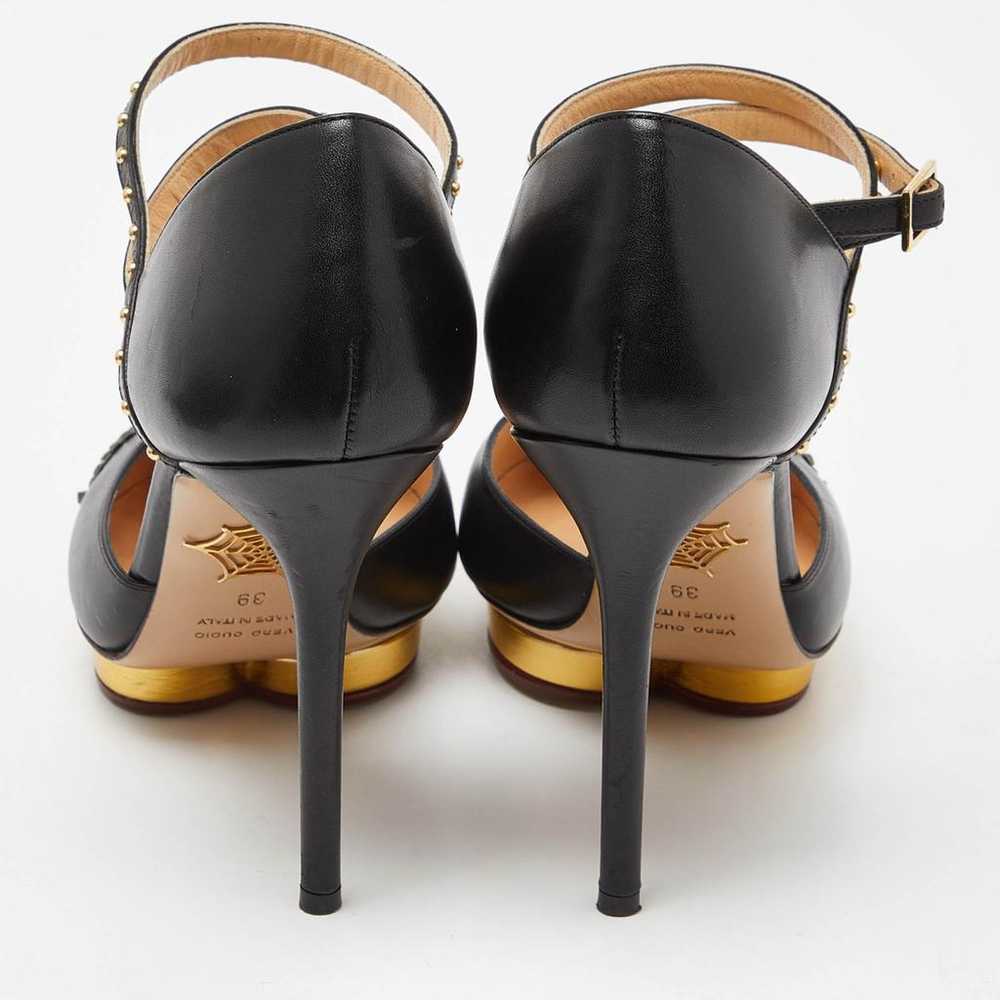 Charlotte Olympia Leather heels - image 4