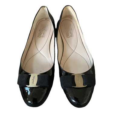 Salvatore Ferragamo Vara leather ballet flats - image 1