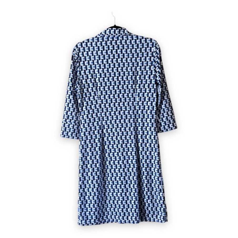 J.Mclaughlin Lawrence Catalina Cloth Dress Blue W… - image 3