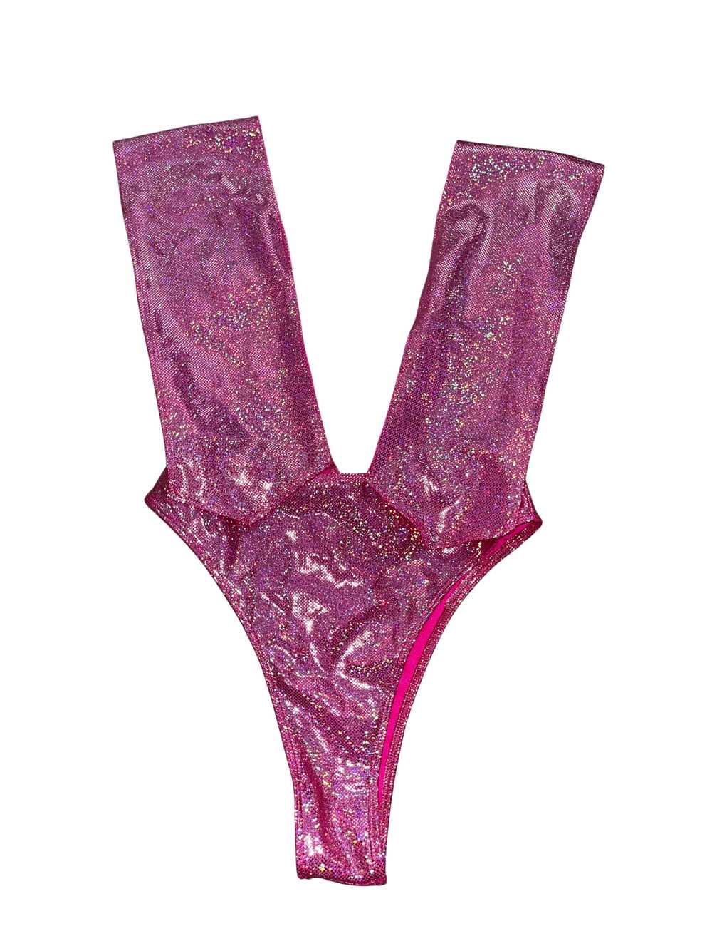 Raveival Tasteful girls pink bodysuit - image 3