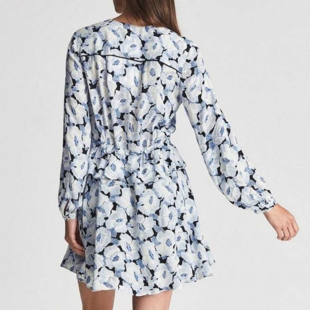 REISS Size 6 Maddy Floral Print Mini Dress - image 2