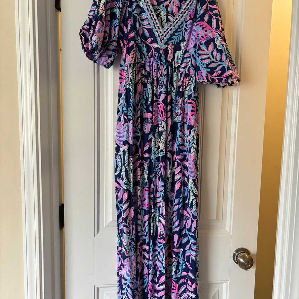 Lilly Pulitzer Manuela maxi dress size medium - image 2