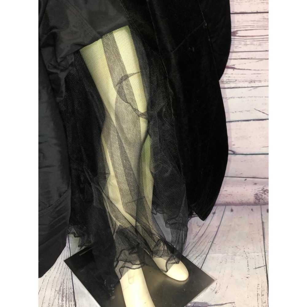 Vintage Scott McClintock Strapless, black velvet … - image 10