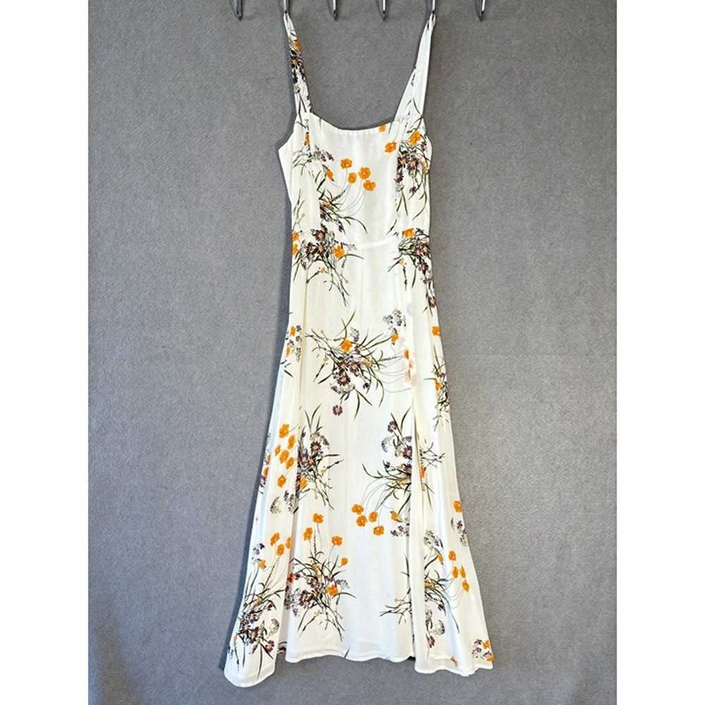 REFORMATION Nectarine Midi Dress Sundress White S… - image 2