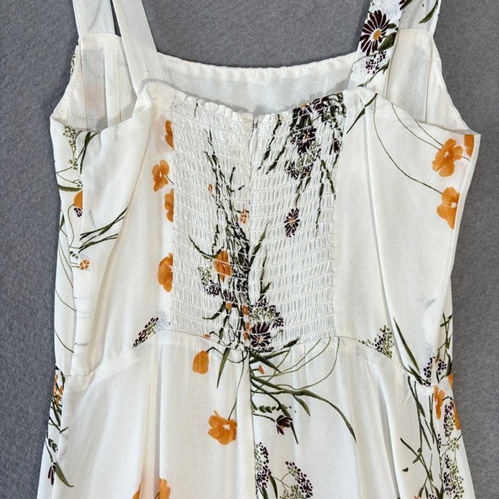 REFORMATION Nectarine Midi Dress Sundress White S… - image 7