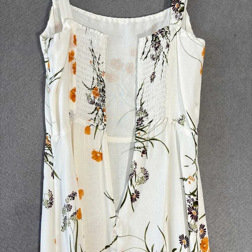 REFORMATION Nectarine Midi Dress Sundress White S… - image 8