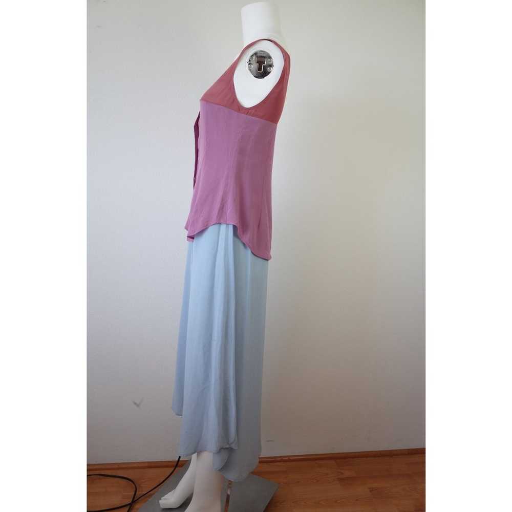Sies Marjan Layered Silk Sleeveless Tank Dress 4 - image 10
