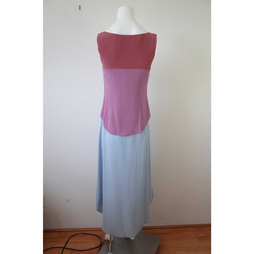 Sies Marjan Layered Silk Sleeveless Tank Dress 4 - image 2