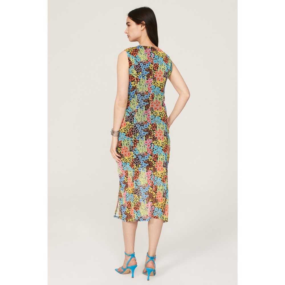 Saunders Collective Multicolor Floral Mesh Sleeve… - image 7