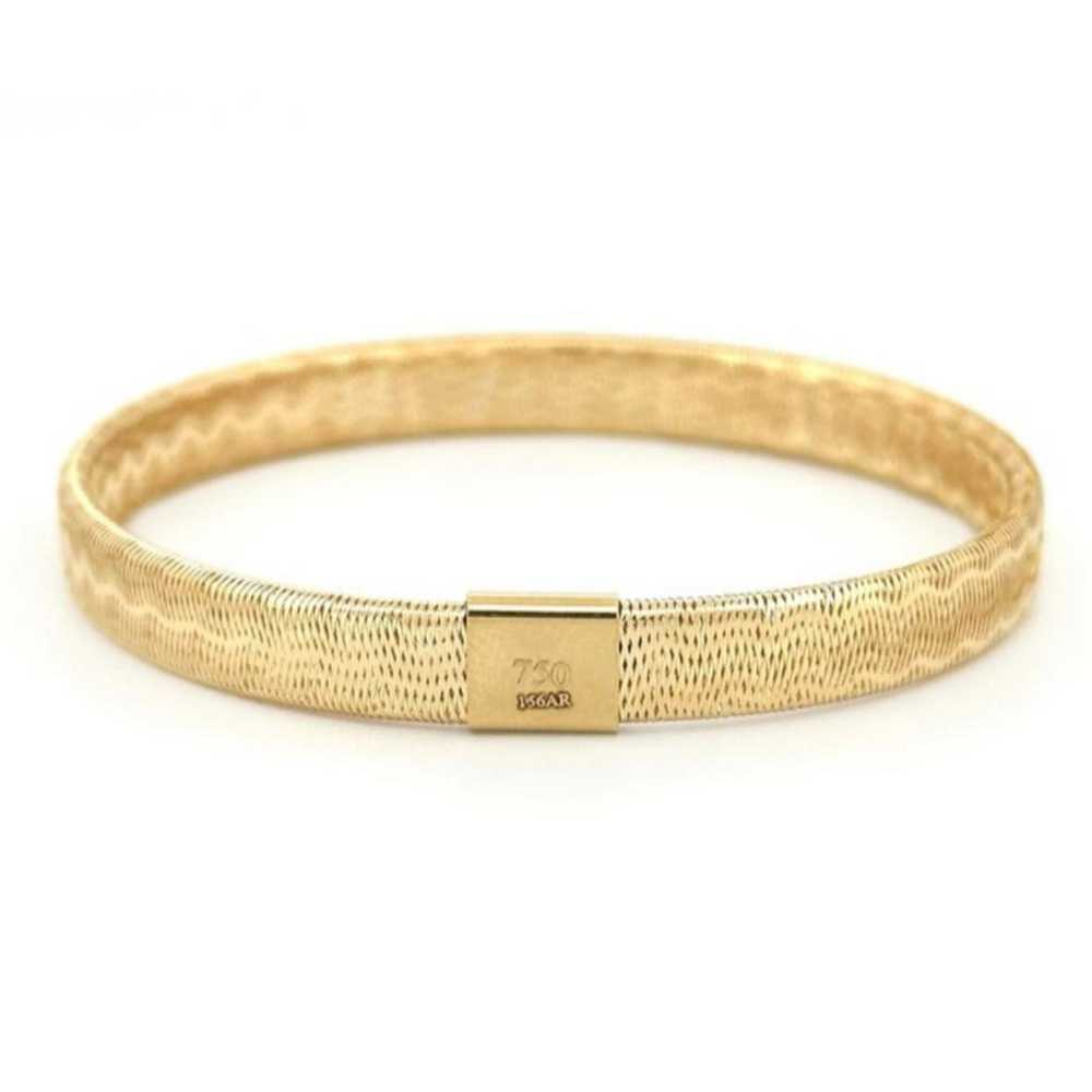 Non Signé / Unsigned Yellow gold bracelet - image 2