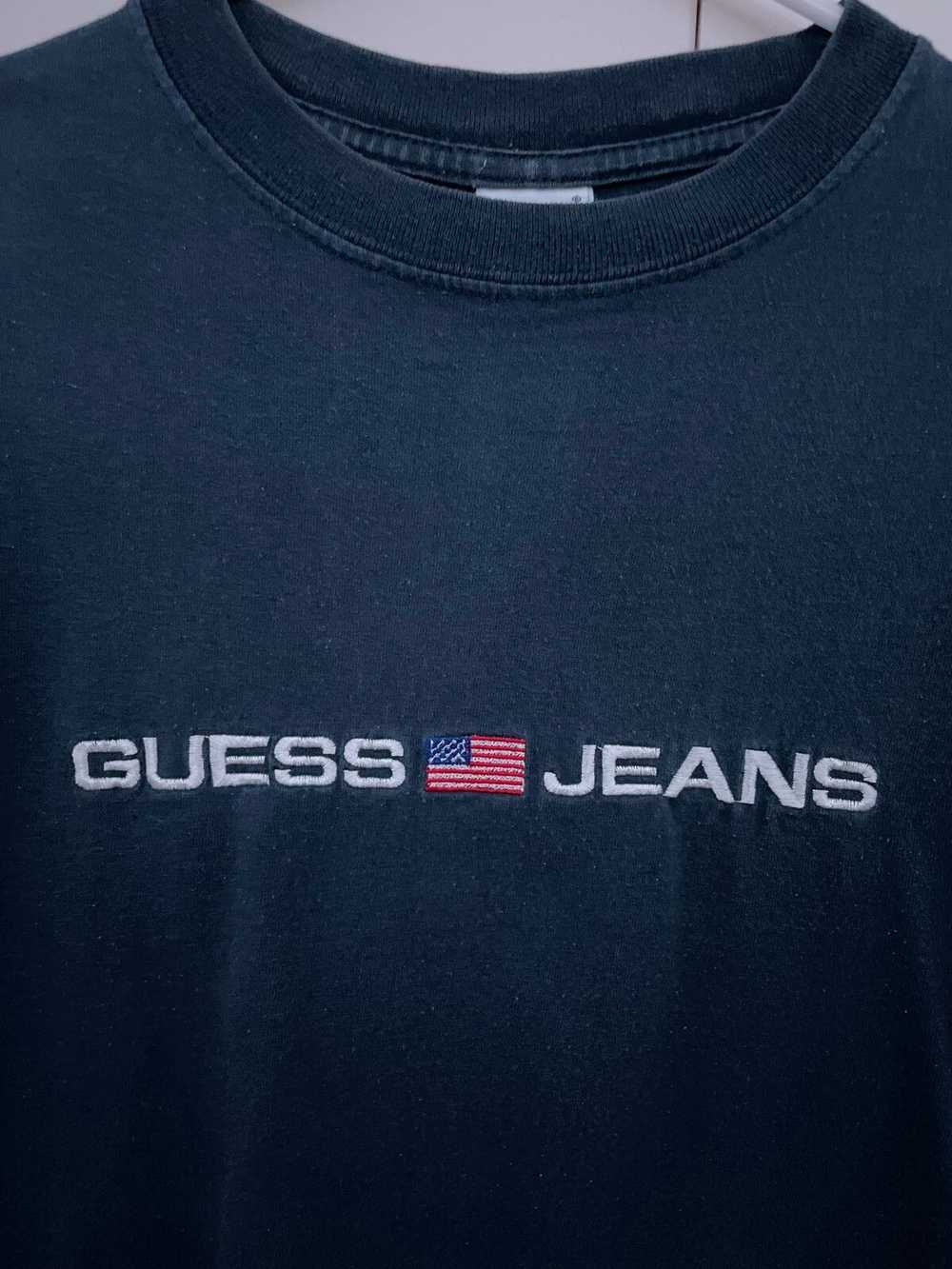 Guess × Vintage Vintage 90s Guess Jeans Tee - image 3