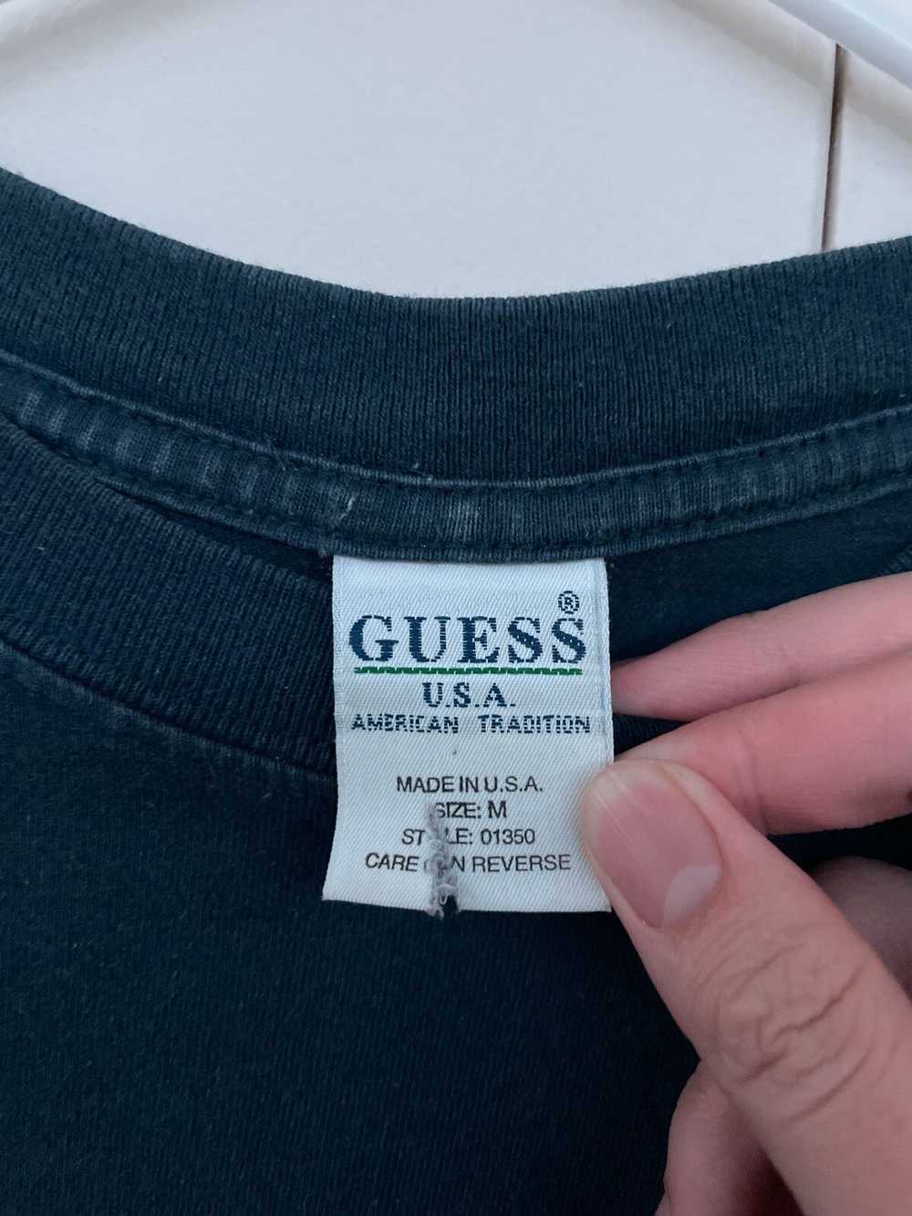 Guess × Vintage Vintage 90s Guess Jeans Tee - image 4