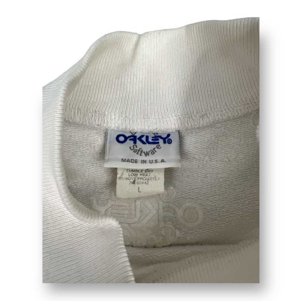 Oakley Oakley Vintage Crewneck Sweatshirt 1990s S… - image 4