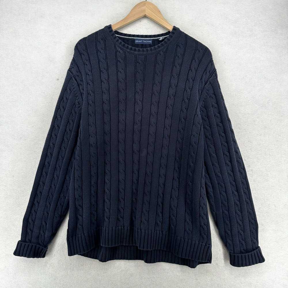 Vintage GRANT THOMAS Sweater Mens L Supima Cotton… - image 2