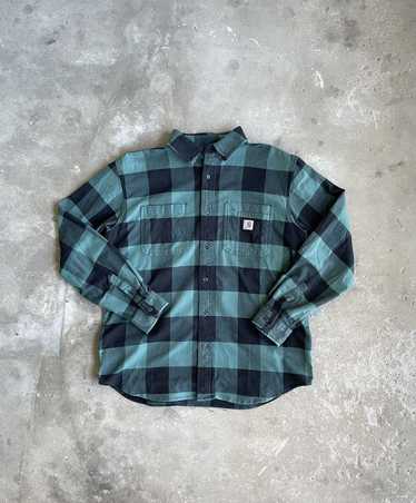 Carhartt × Vintage Carhartt Relaxed Fit Flannel P… - image 1