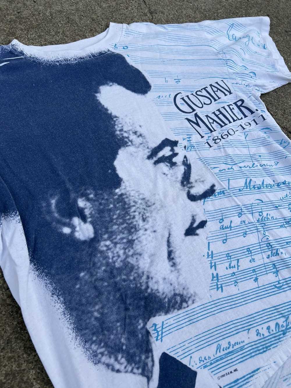 Band Tees × Rare × Vintage 90s George Mahler AOP … - image 2