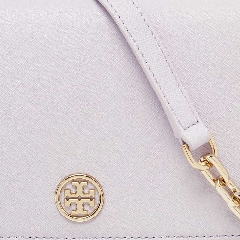 Tory Burch TORY BURCH Lavender Leather Robinson C… - image 5