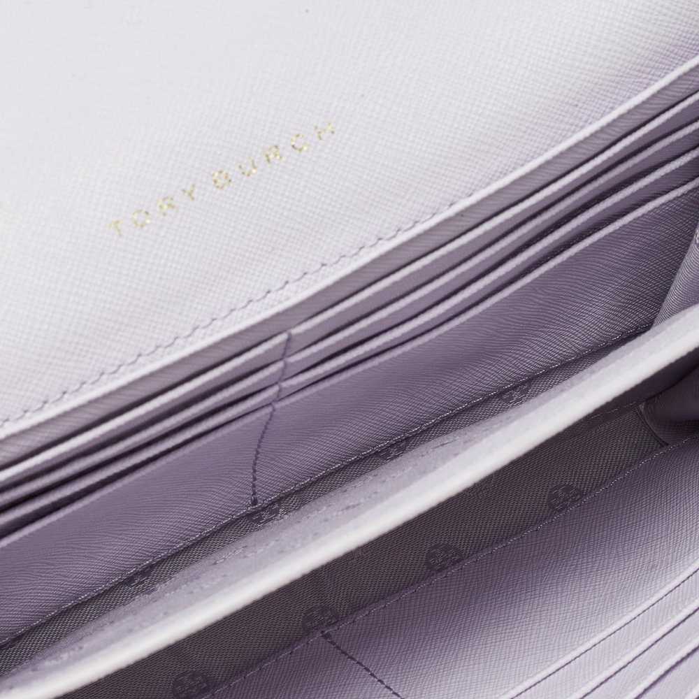 Tory Burch TORY BURCH Lavender Leather Robinson C… - image 7