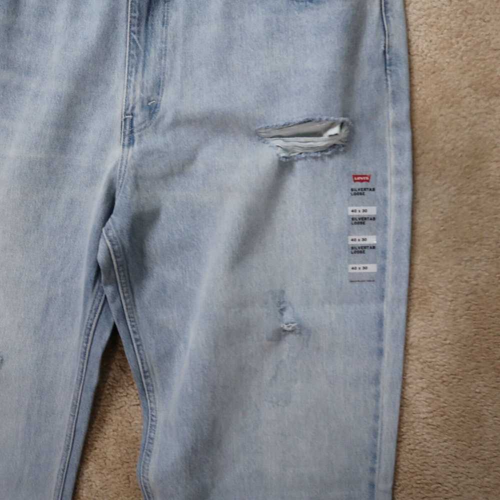 Levi's Levi’s Silvertab Loose Jeans Mens 40x30 Li… - image 3