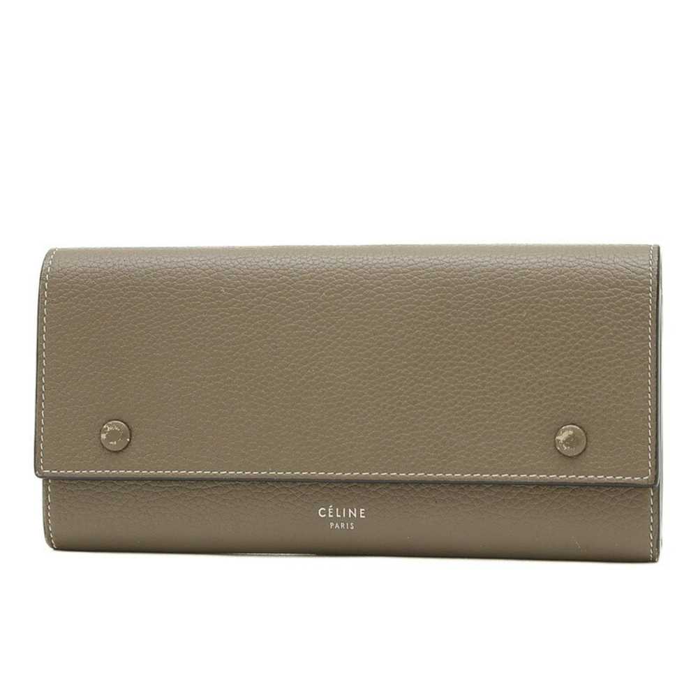 Celine Celine Large Multifunction Flap Wallet Lon… - image 11